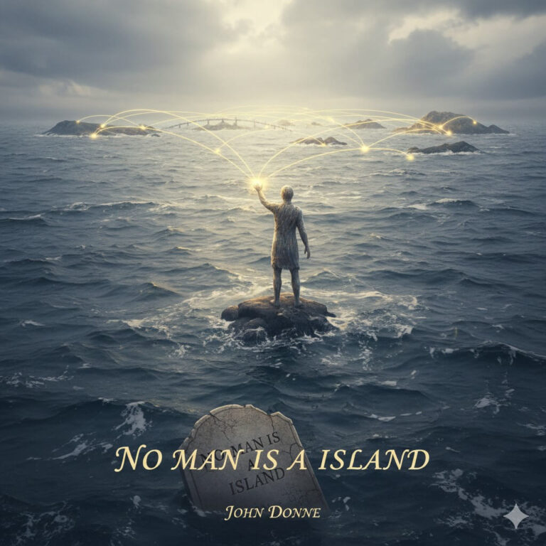 No man is an island - John Donne
