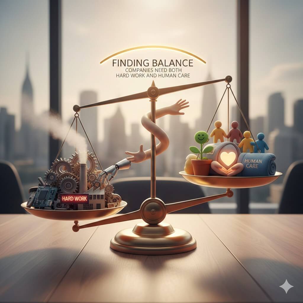 Finding Balance: Why Companies Need Both Hard Work and Human Care