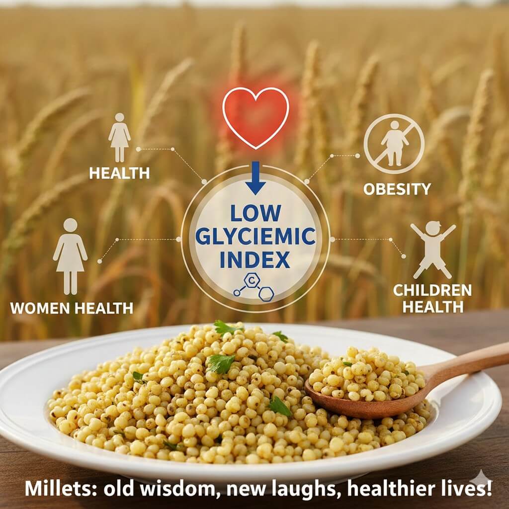 Millets: old wisdom, new laughs, healthier lives!