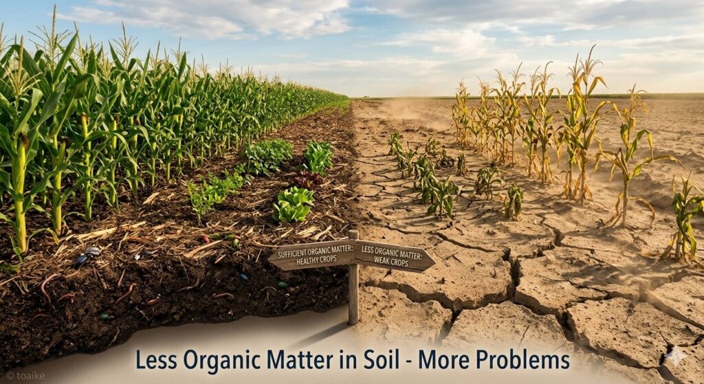 Less Organic Matter — More Problems.