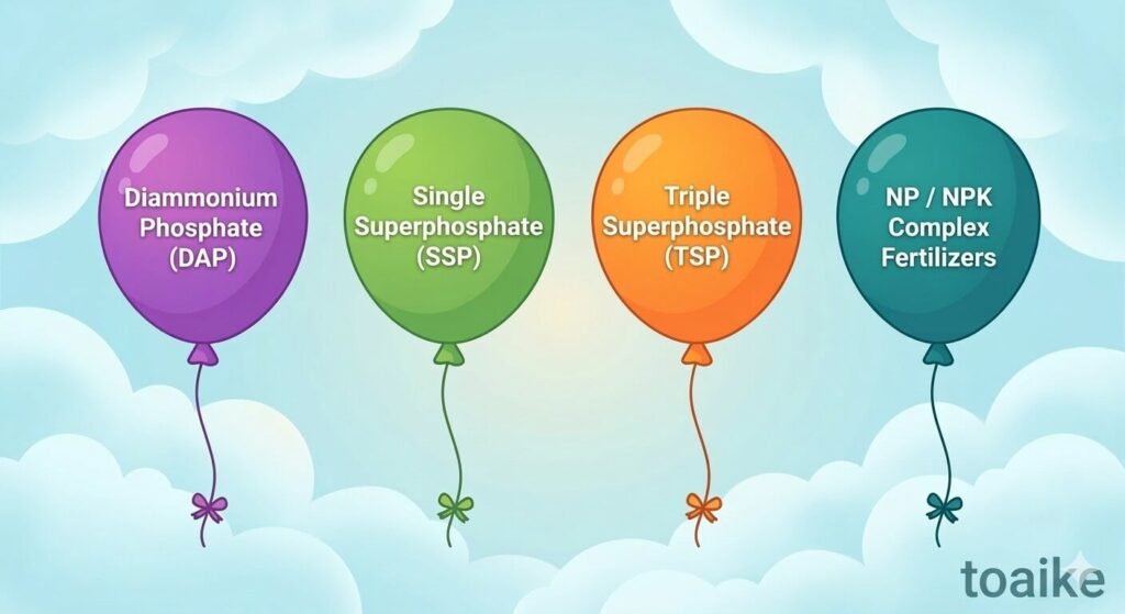 Phosphate fertilizers