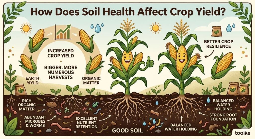 Soil Health Affects Crop Yield
