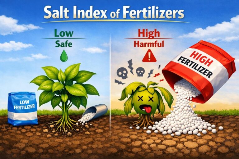 Fertilizer salt Index