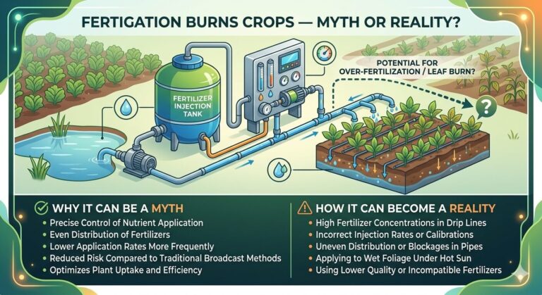 Fertigation Burns Crops — Myth or Reality?