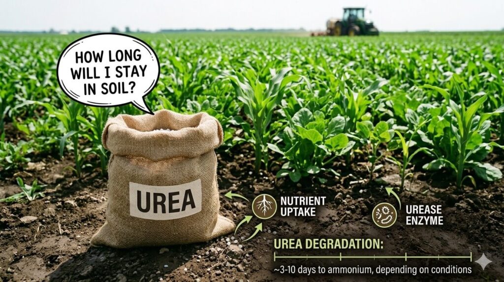 How long do fertilizers stay in soil?