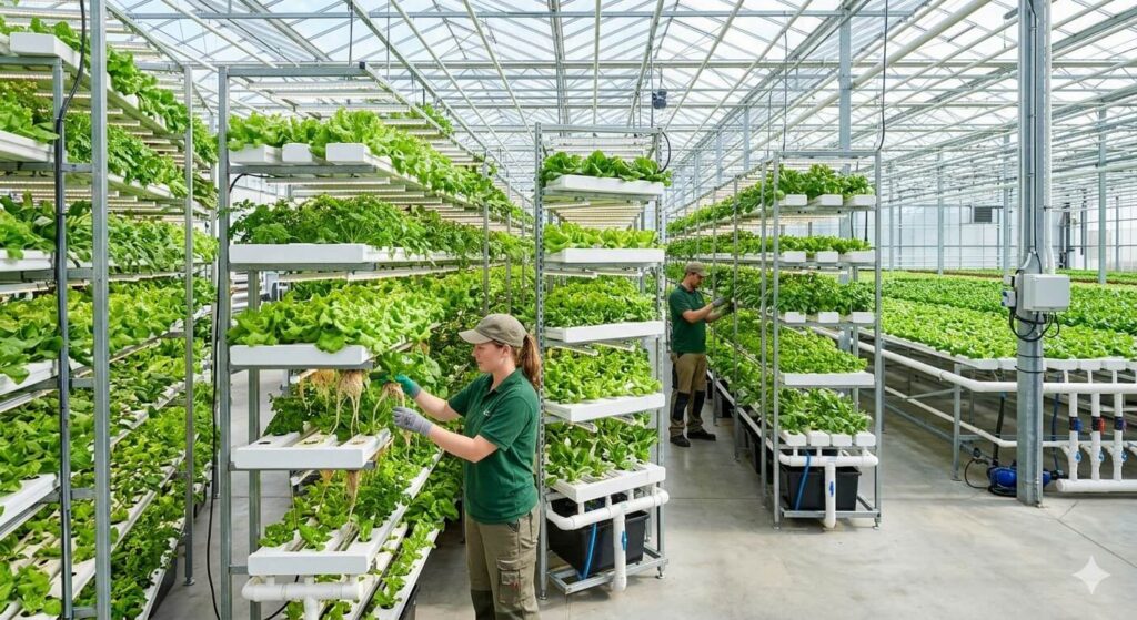 hydroponic farm