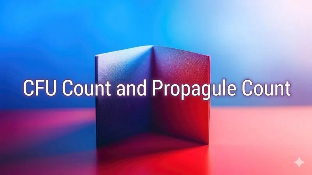 CFU Count and Propagule Count