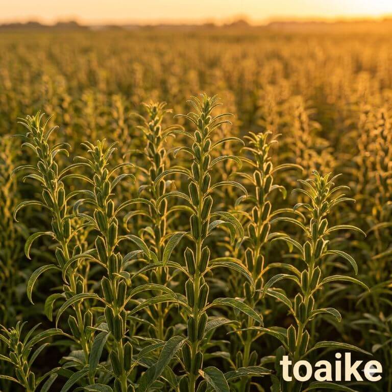 Sesame crop
