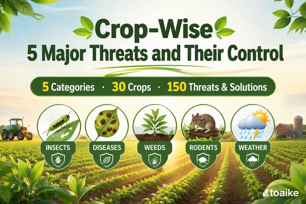 Cropwise 5 major threats & their control
