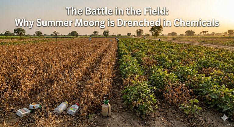 The Battle in the Field: Why Summer Moong is Drenched in Chemicals